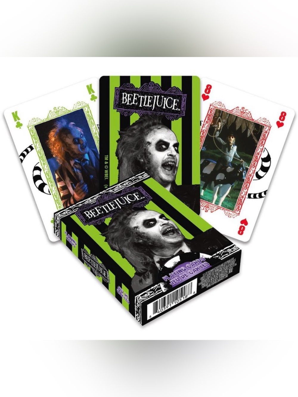 C2 - Beetlejuice Movie Playing Card Deck Set- Warner Brothers NEW